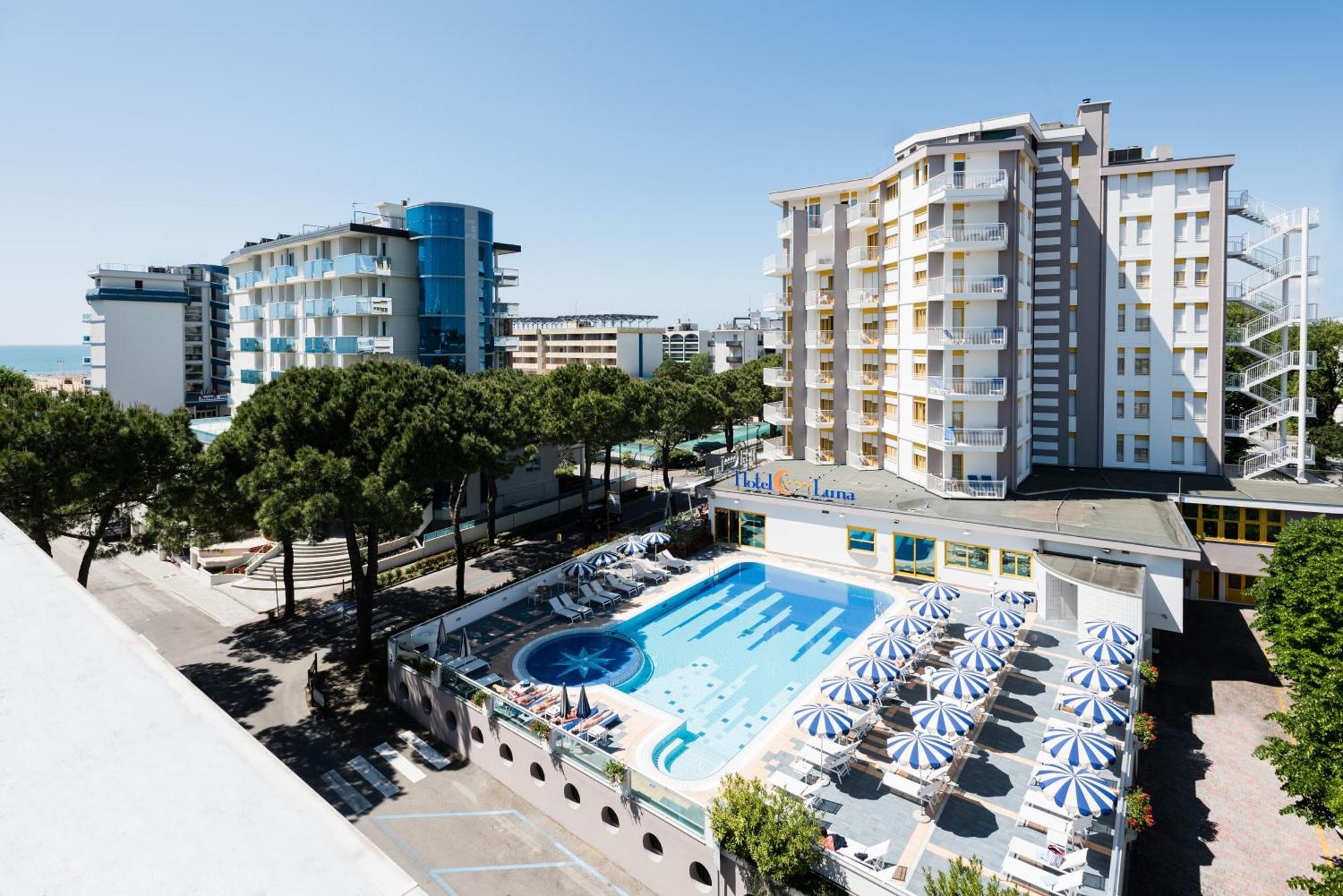 Hotel Luna Bibione Eksteriør billede